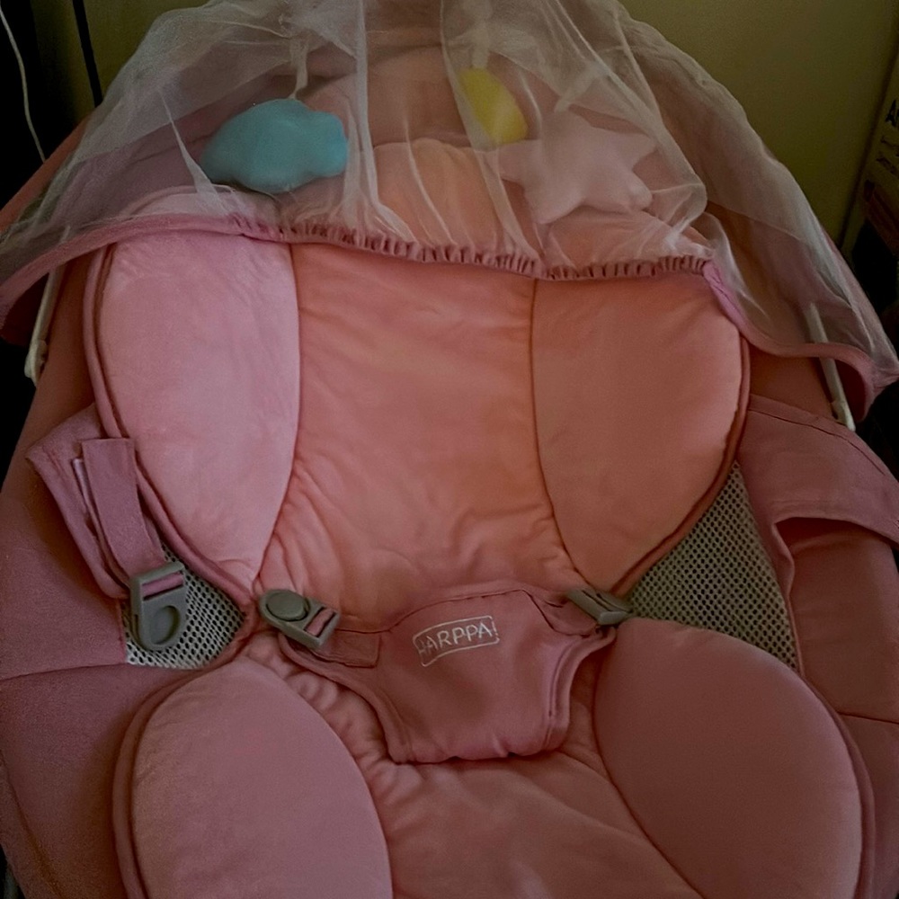 Pink Baby Girl Swing
